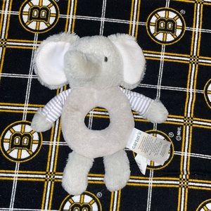 Gender neutral elephant rattle